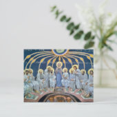 ミハイル・ヴルベル – 使徒たちの聖霊の降下 ポストカード (スタンド正面)