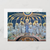 ミハイル・ヴルベル – 使徒たちの聖霊の降下 ポストカード (正面/裏面)