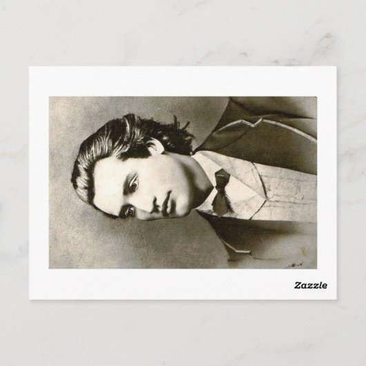 ミハイ・エミ素晴らしネスクルーマニアの詩人 ポストカード (裏面)