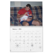 ミハエルへの父の日 カレンダー (2月 2026)