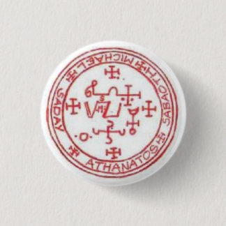 ミハエルボタンのシール 缶バッジ