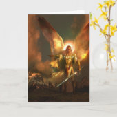 ミハエル大天使 カード (黄色い花)