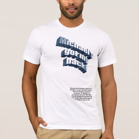 ミハエル大天使 Tシャツ (正面)
