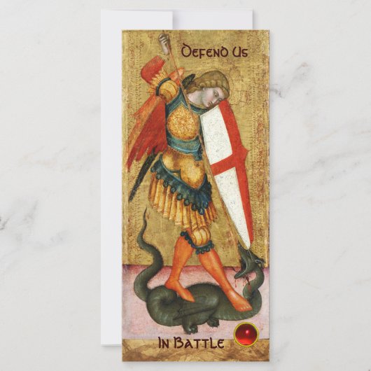 ミハエル・アーチャンエル&ドラゴンシエナ祈りの言葉 (正面)