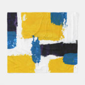 ミハエルMoffa著抽象的な表現#2 フリースブランケット (正面(横))