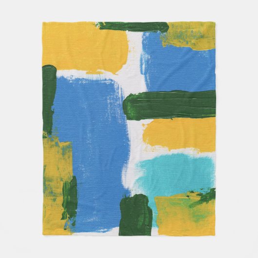 ミハエルMoffa著抽象的な表現#3 フリースブランケット (正面)