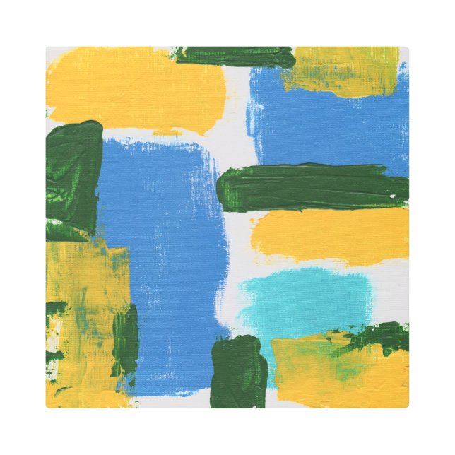 ミハエルMoffa著抽象的な表現#3 メタルプリント (正面)