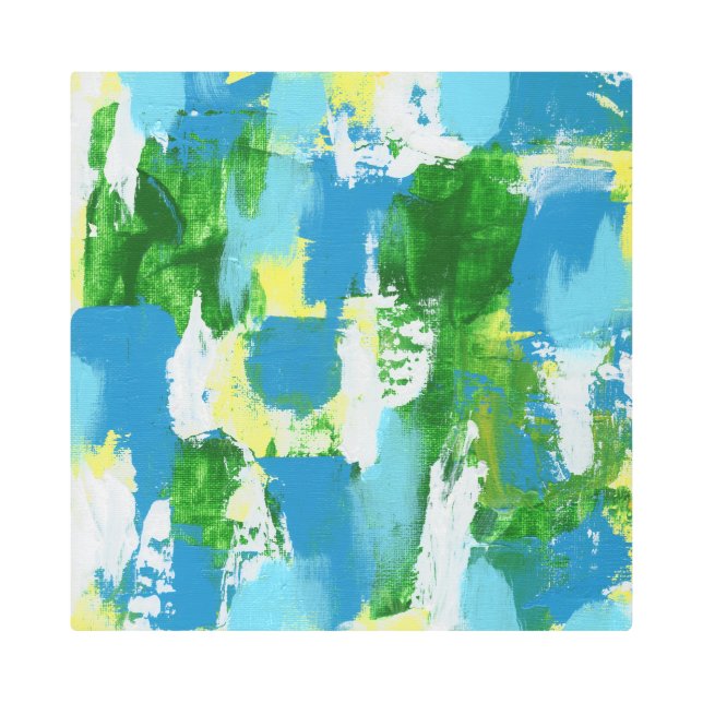 ミハエルMoffa著抽象的な表現#5 メタルプリント (正面)