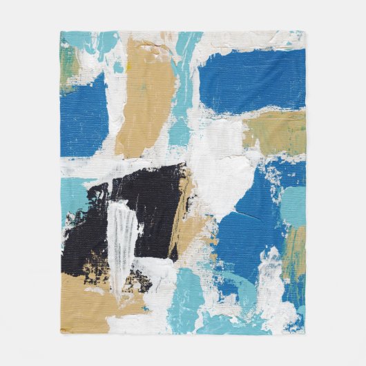 ミハエルMoffa著抽象的な表現#6 フリースブランケット (正面)