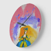 ミハエルMoffa著Marieアントワネット ラージ壁時計 (傾斜)