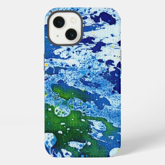 ミハエルMoffa著Polychromoptic #14B iPhoneケース (裏面)