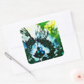 ミハエルMoffa著Polychromoptic #2C スクエアシール (封筒)