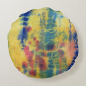 ミハエルMoffa著Tyeの染料の構成#5 ラウンドクッション (裏面)