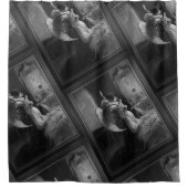 ミハリー・フォン・ジチによるロマンチックな出会い シャワーカーテン (正面)