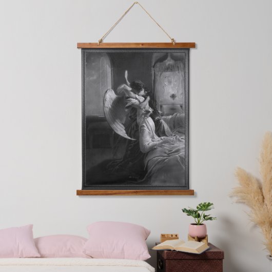 ミハリー・フォン・ジチによるロマンチックな出会い 吊り下げ型タペストリー (寝室)