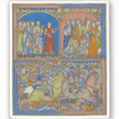 ミハルの苦行、血闘争 シール (正面)