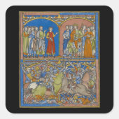 ミハルの苦行、血闘争 スクエアシール (正面)