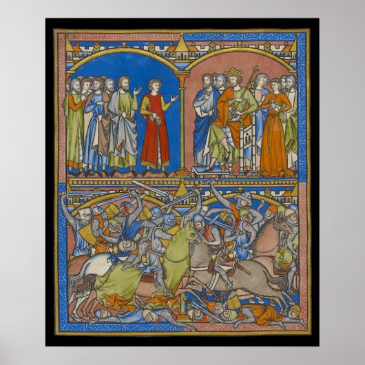 ミハルの苦行、血闘争 ポスター (正面)