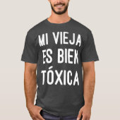 ミビエハエスビエントキシカ女性カワイトスペインのギフト Tシャツ (正面)