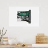 ミフリン通りマディソンウィスコンシン ポスター (キッチン)