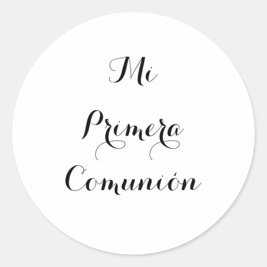 ミプリメラコムニオンステッカー ラウンドシール (正面)