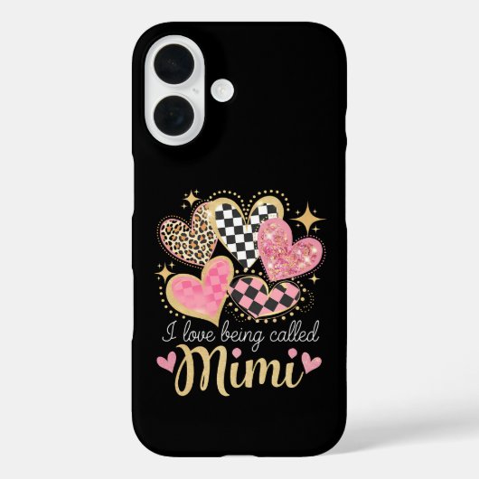 ミミおばあちゃんと呼ばれて幸せな母の日 Case-Mate iPhoneケース (裏面)