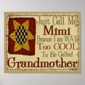 ミミって呼んでおばあちゃんにはクール無理だ ポスター (正面)