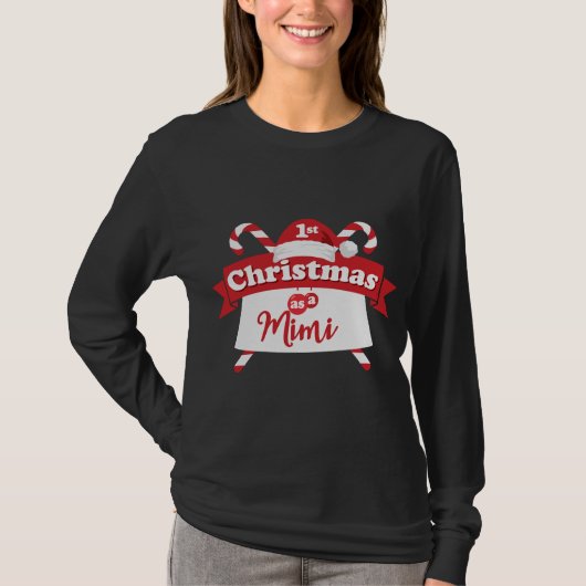 ミミとして初のクリスマス Tシャツ (正面)