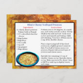 ミミのホタテしたジャガイモレシピカード ポストカード (正面/裏面)