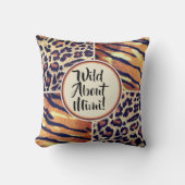 ミミの話は大騒ぎだ！おもしろいおばあちゃんギフト装飾用クッション クッション (正面)