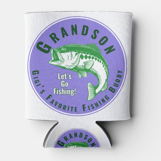 ミミの魚釣りお気に入りのバディ 缶クーラー (正面)