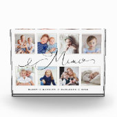 ミミへの贈与 |孫の写真コラージュ フォトブロック (正面)