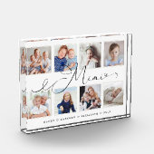 ミミへの贈与 |孫の写真コラージュ フォトブロック (左)