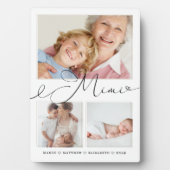 ミミへの贈与 |孫3フォトコラージュ フォトプラーク (正面)