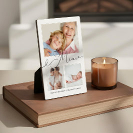 ミミへの贈与 |孫3フォトコラージュ フォトプラーク