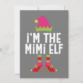 ミミエルフのクリスマスコスチューム 招待状 (正面)