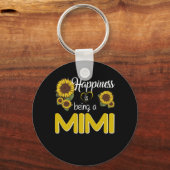 ミミギフト | Happiness Is A MiMi Sunflower キーホルダー (正面)