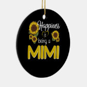 ミミギフト | Happiness Is A MiMi Sunflower セラミックオーナメント (右)