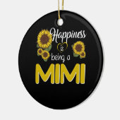 ミミギフト | Happiness Is A MiMi Sunflower セラミックオーナメント (左)