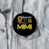 ミミギフト | Happiness Is A MiMi Sunflower 缶バッジ (インサイチュ)