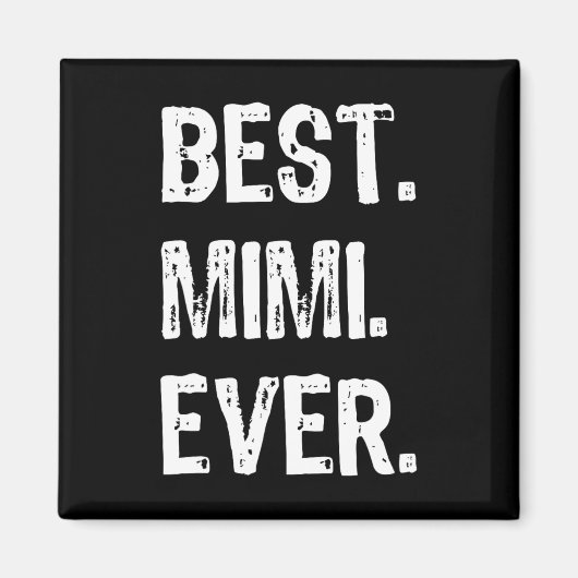 ミミクール最高のエバーおもしろい家族 マグネット (正面)