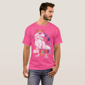 ミミサウルス恐竜ミミ・サウルス家族マッチングTi Tシャツ (正面フル)