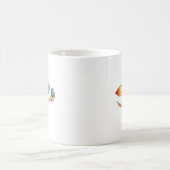 ミミズのロケットライド コーヒーマグカップ (中央)