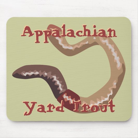 ミミズマウスパッド マウスパッド (正面)