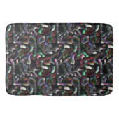 ミミズ型カラフルの人工物？ バスマット (正面)