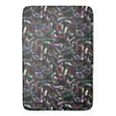 ミミズ型カラフルの人工物？ バスマット (正面縦)