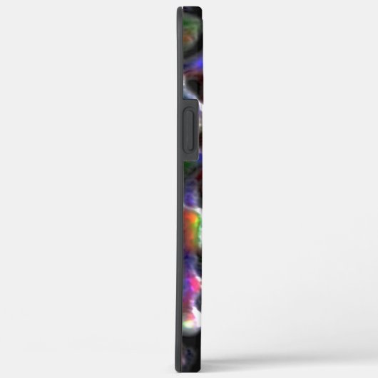 ミミズ型カラフルの人工物？ Case-Mate iPhoneケース (裏面 / 右)