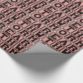 ミミズ、土に住む昆虫 ラッピングペーパー (角)