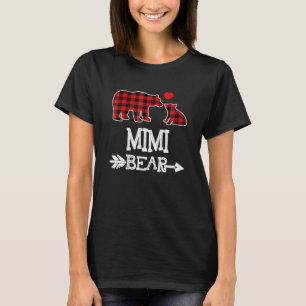 ミミビークリスマスパジャマレッドプリドバッファロー Tシャツ