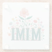 ミミフローラ ガラスコースター (裏面)